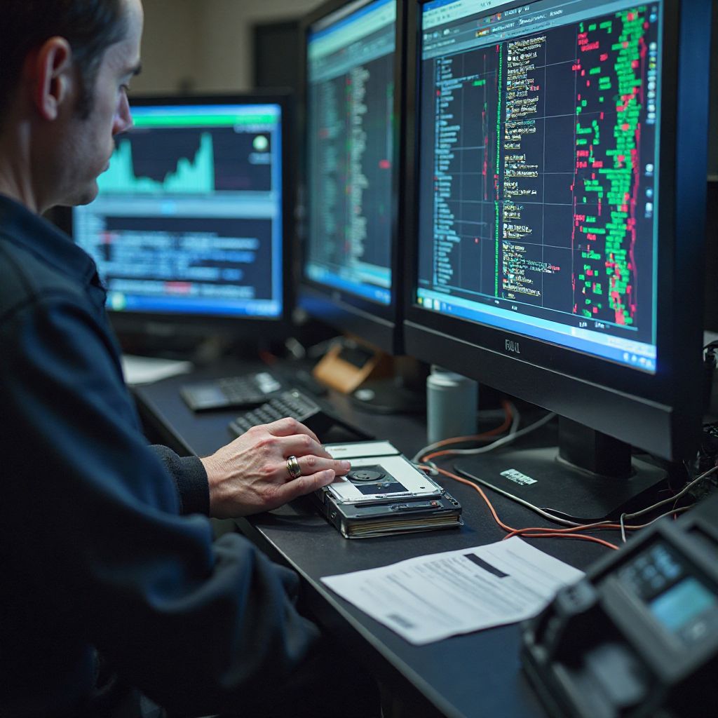 Digital data recovery process