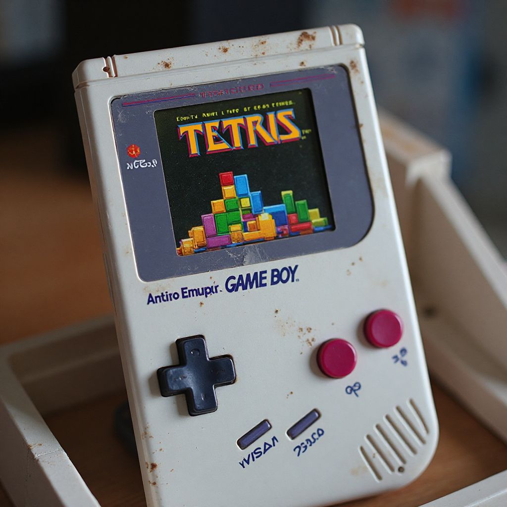 Original Tetris Game Boy Cartridge